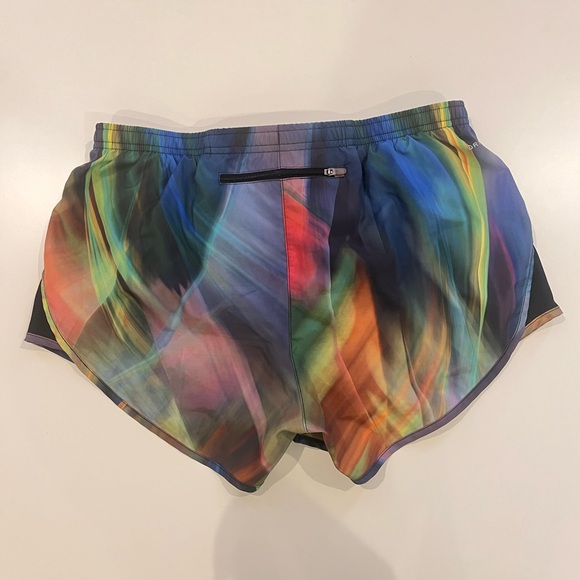 Nike Running Shorts, Rainbow Watercolor - Picture 2 of 3